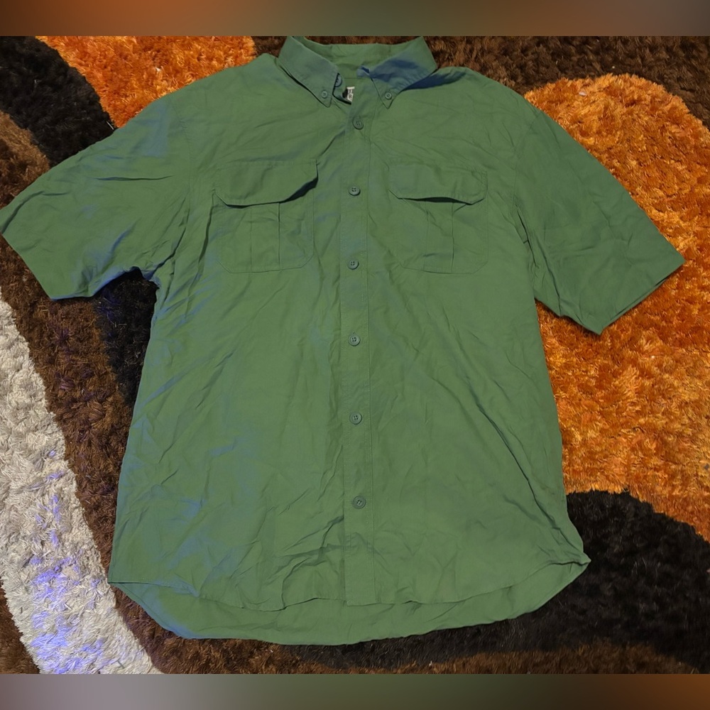 Duluth Trading, Green, Button Down, Hiking/Camping, Shirt
Sz.L